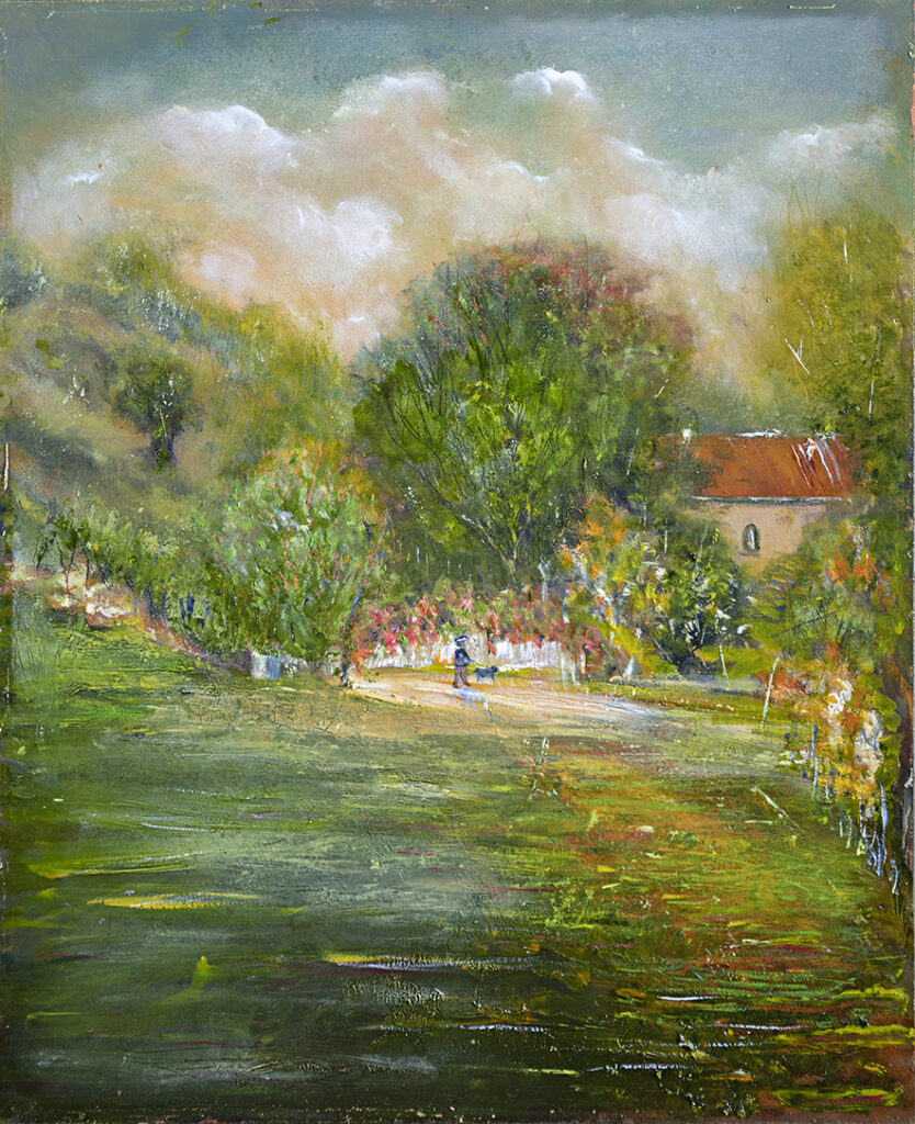 DOPO L'ESTATE 2026-18 Olio su tavola cm 40 x 50